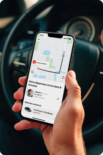 Étape 3 dans l’application TowTruck